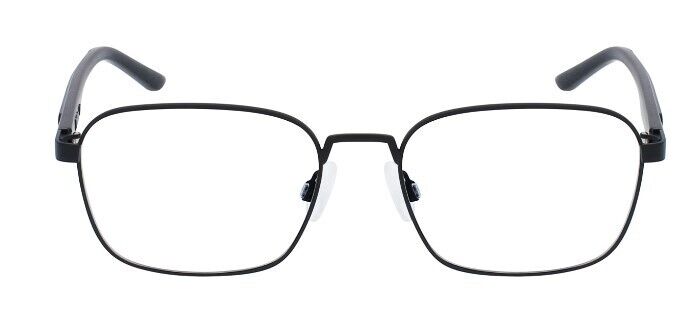 Puma PU0374O 001 Black-Black Rectangle Full-Rim Metal Unisex  Eyeglasses