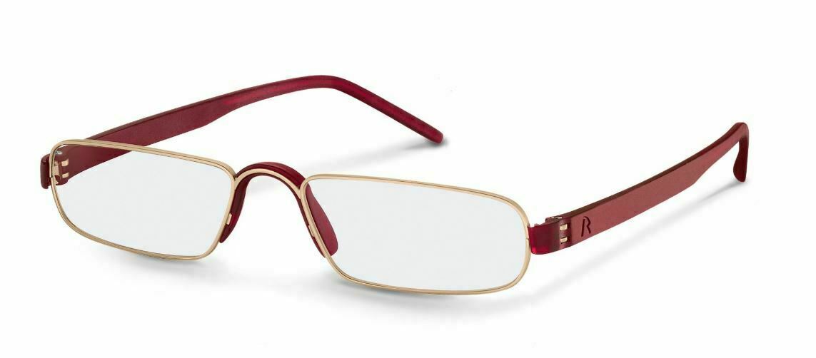 Unisex Reading Glasses   R2180 B Gold/Burgundy  (+1.00, +1.50, +2.00, +2.50)