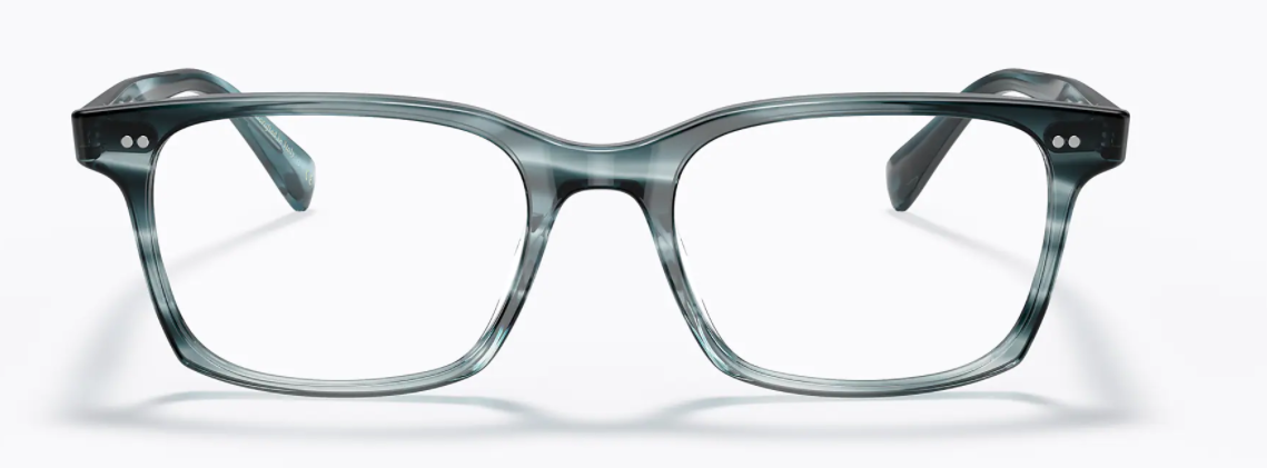 Oliver Peoples 0OV 5446U Nisen 1704 Washed Lapis Rectangle Unisex Eyeglasses