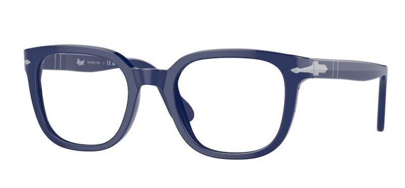 Persol 0PO3263V 1170 Solid Blue Square Unisex Eyeglasses