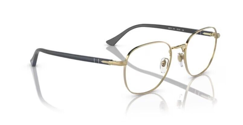 Persol 0PO1007V 515 Gold/Dusty Blue Unisex Eyeglasses