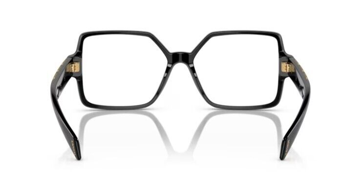 Versace 0VE3337 GB1 Black/ Clear Square Women's Eyeglasses