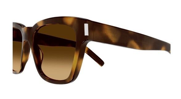 Saint Laurent SL 560 003 Havana/Gradient Brown Square Unisex Sunglasses