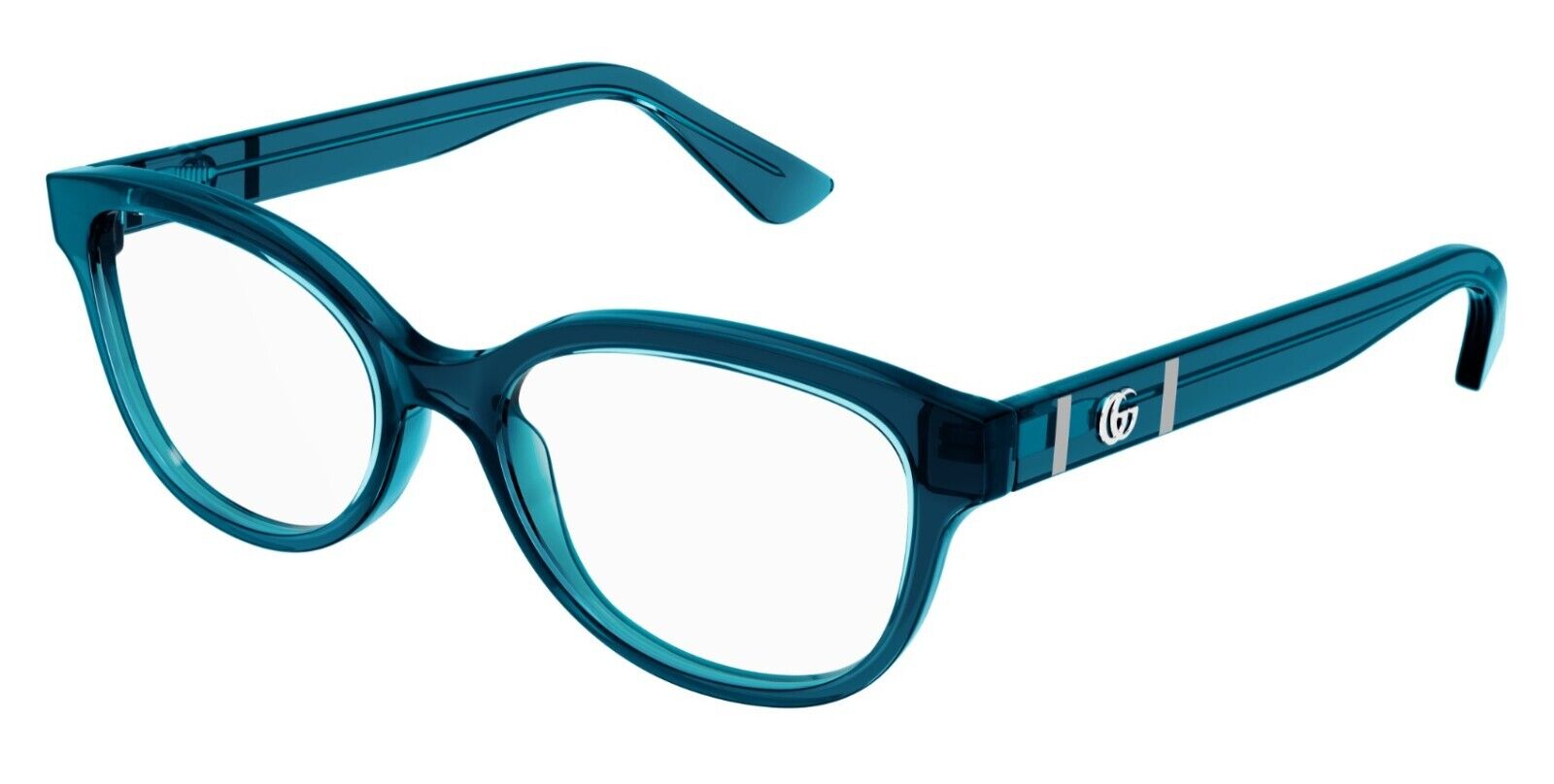 Gucci GG1115O 003 Blue Cat-Eye Women's Eyeglasses