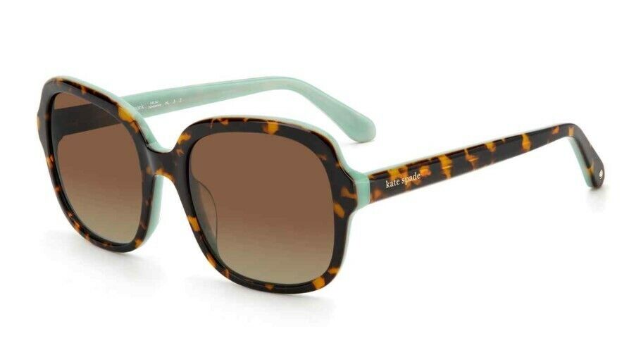 Kate Spade Babbette/G/S 0086/LA Havana/Brown Gradient Square Women's Sunglasses