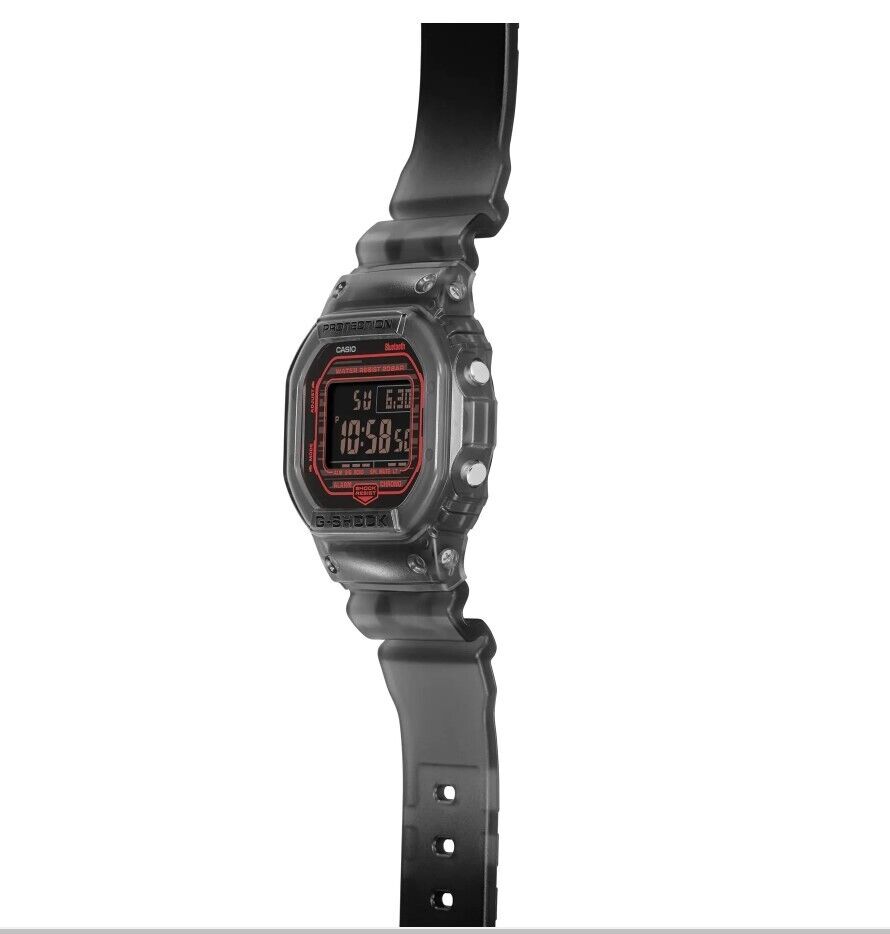 Casio G-Shock Digital Translucent Gray-Black Gradient Men's Watch DWB5600G-1
