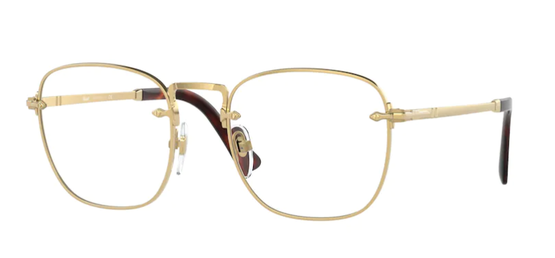 Persol 0PO2490V 1142 Gold/Havana Unisex Eyeglasses