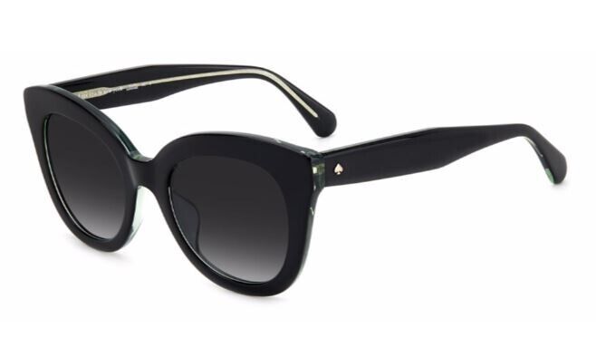 Kate Spade Belah/S 0807/90 Black/Grey Gradient Cat Eye Women's Sunglasses