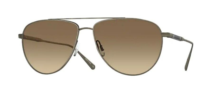 Oliver Peoples 0OV 1301S Disoriano 5284Q4 Antique Gold/chrome amber Sunglasses