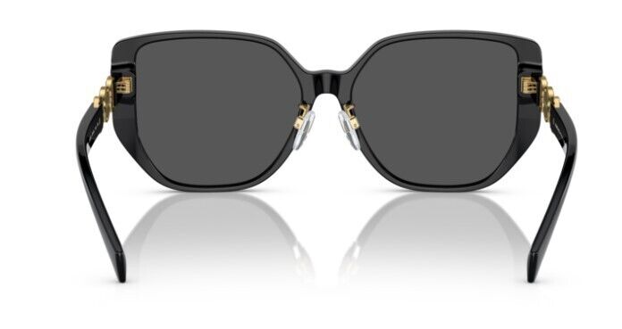 Versace 0VE4449D GB1/87 Black/ Dark Grey Gradient Square Women's Sunglasses