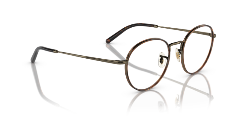 Oliver Peoples 0OV1333 Sidell 5284 Antique gold/362 Round 49mm Men's Eyeglasses