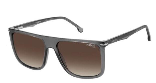 Carrera 278/S KB7/HA Grey/Brown Gradient Rectangle Men's Sunglasses