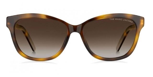 Marc Jacobs MARC-529/S 02IK/LA Havana-Gold/Brown Polarized Women's Sunglasses