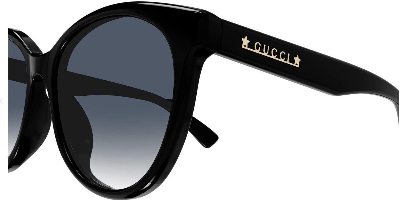 Gucci GG1171SK 002 Black/Grey Gradient Soft Cat Eye Women's Sunglasses