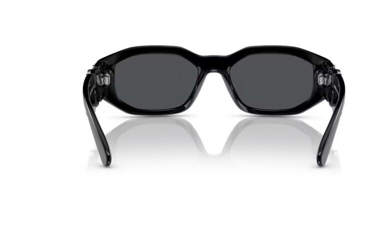 Versace 0VE4361 542287 Black/ Dark grey Square Men's Sunglasses