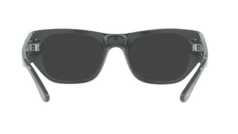 Persol 0PO3308S 117348 Grey/Black Polarized Square Unisex Sunglasses
