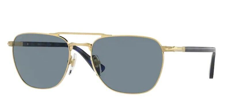 Persol 0PO2494S 114156 Gold/ Light Blue Men's Sunglasses