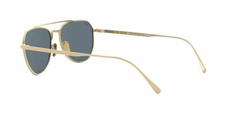 Persol 0PO5003ST 800056 Gold/Light Blue Sunglasses