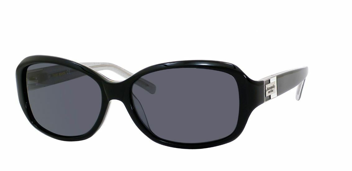 Kate Spade Annika/S JBHP/RA Black Silver Sparkle Polarized Sunglasses