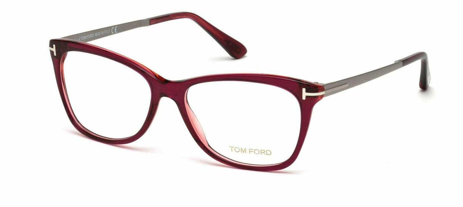 Tom Ford FT5353 075 Shiny Fuxia Eyeglasses