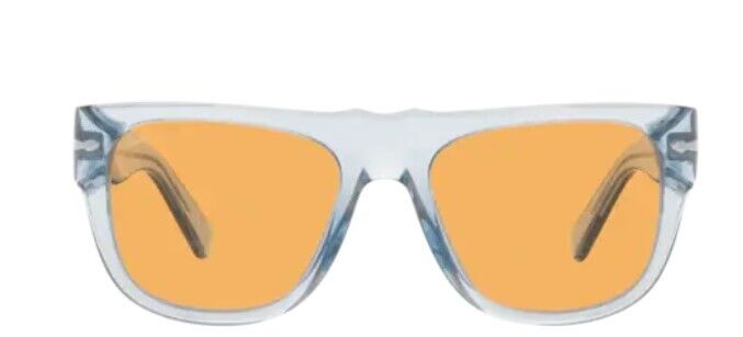 Persol 0PO3295S 116713 Transparent Azure/Orange Women's Sunglasses