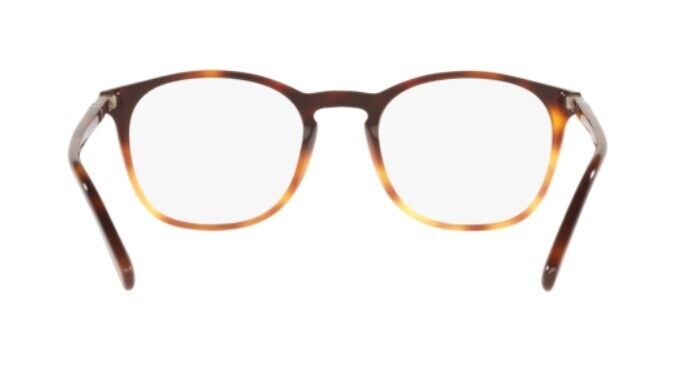 Persol 0PO3007VM 1160 Tortoise Dark/Light Brown Square Men's Eyeglasses
