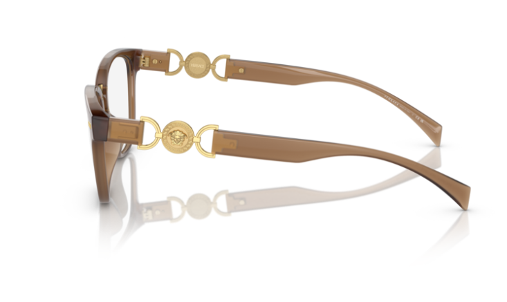 Versace 0VE3336U 5403 Opal beige Cat Eye Women's Eyeglasses