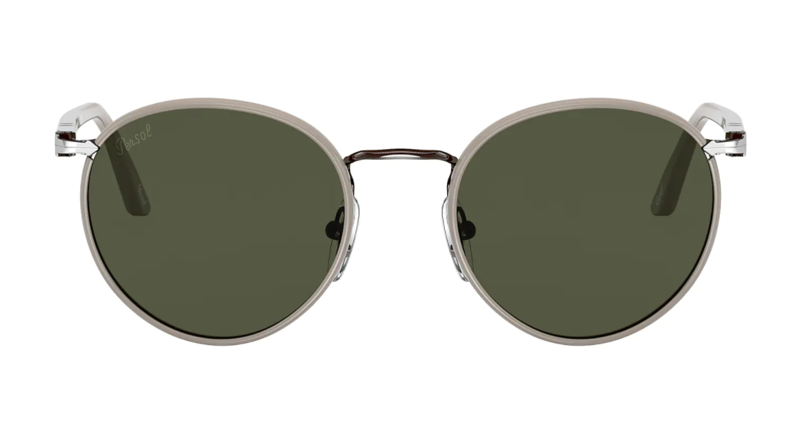 Persol 0PO 2422 SJ 112131 Brown Sand/Green Men's Sunglasses