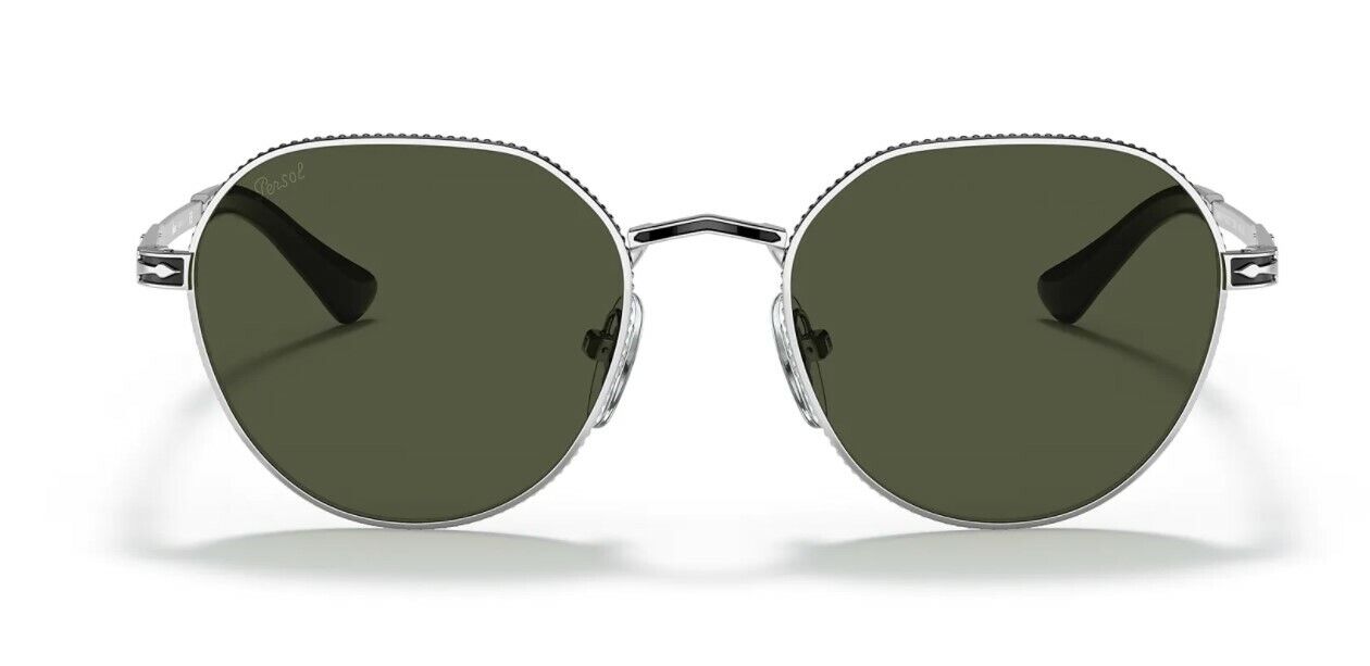 Persol 0PO 2486S 111331 Silver Black/Green Unisex Sunglasses