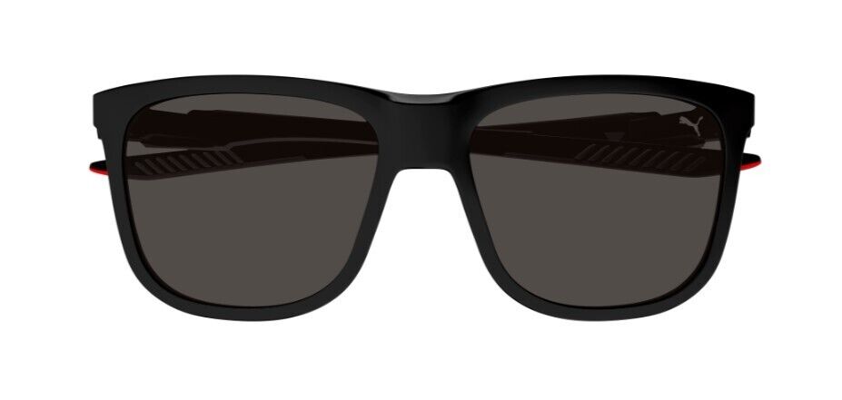 Puma PU0360S 001 Black/Smoke Square Full Rim Men's Sunglasses