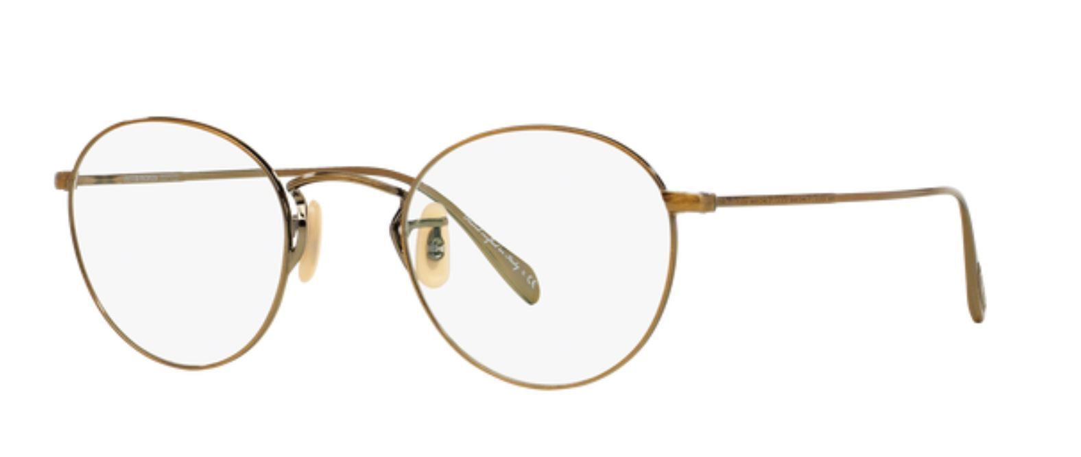 New Oliver Peoples 0OV1186 COLERIDGE 5039 ANTIQUE GOLD Eyeglasses