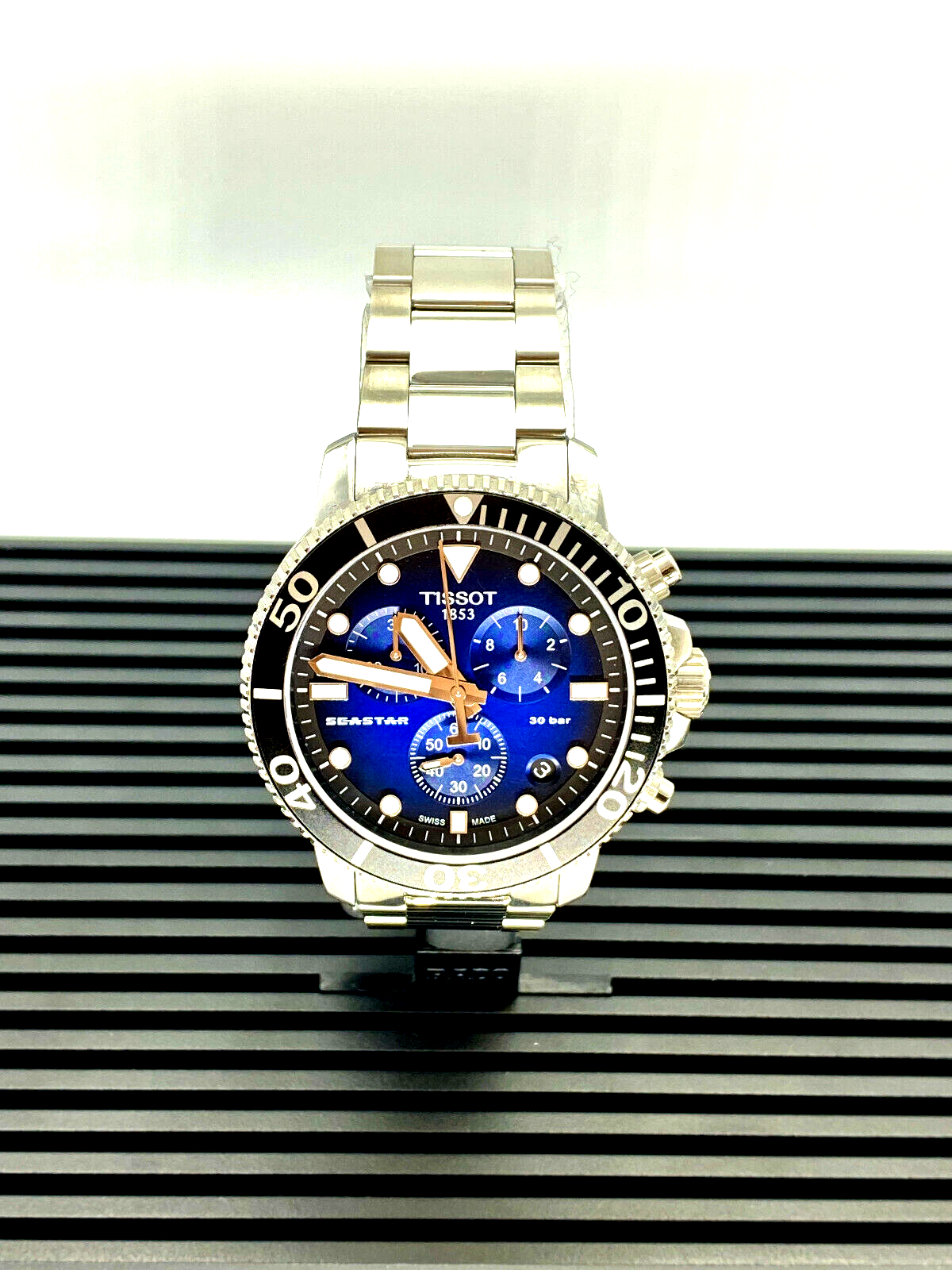Tissot Seastar 1000 Chrono Stainless Steel Men's Watch T1204171104101
