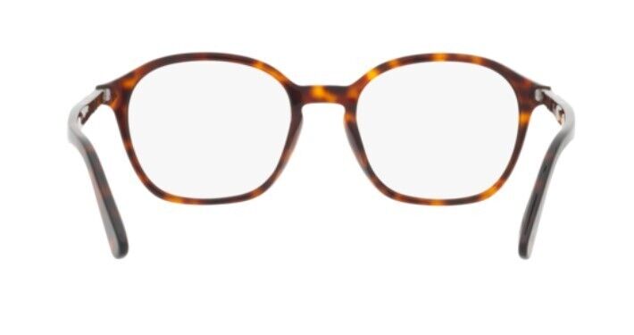 Persol 0PO3296V 24 Havana Square Unisex Eyeglasses