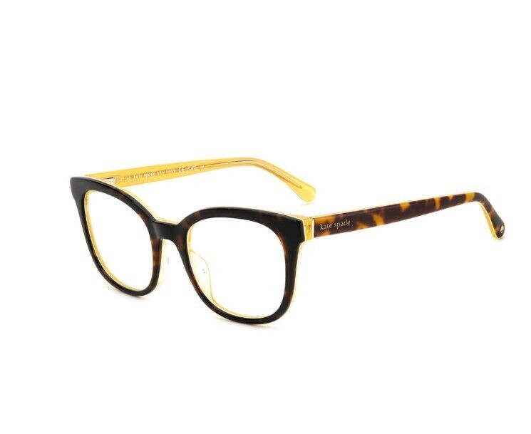 Kate Spade Samara/G 0086 Havana Round Women's Eyeglasses