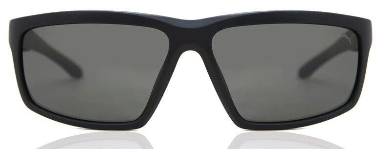 Puma PU0324S 001 Black/Black Rectangular Full Rim Men's Sunglasses