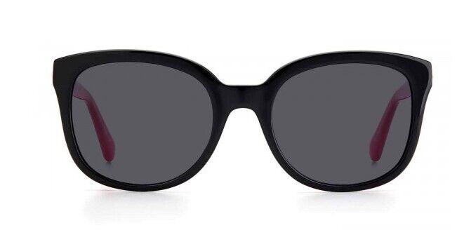 Kate Spade Gwenith/S 0807/IR Black/Grey Square Women's Sunglasses
