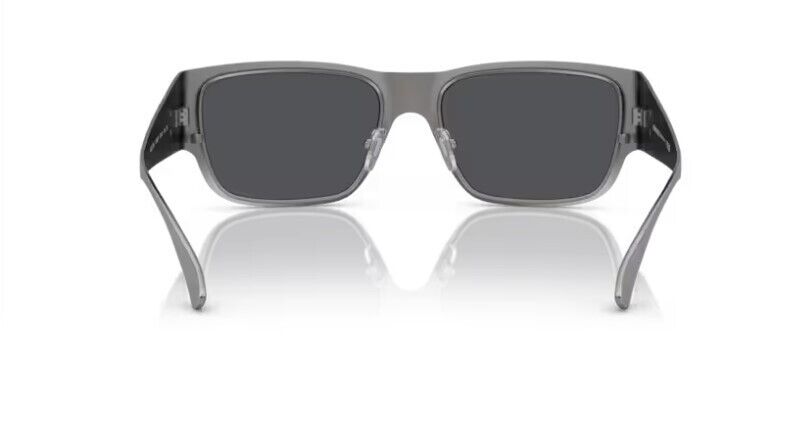 Versace 0VE2262 126287 Gunmetal/Dark Grey Square Men's Sunglasses