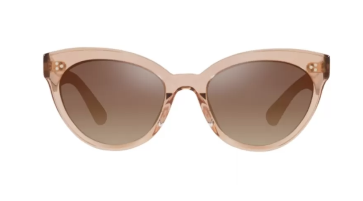 Oliver Peoples 0OV 5355SU Roella 1471Q1 Pink/Gradient Brown Polorized Sunglasses