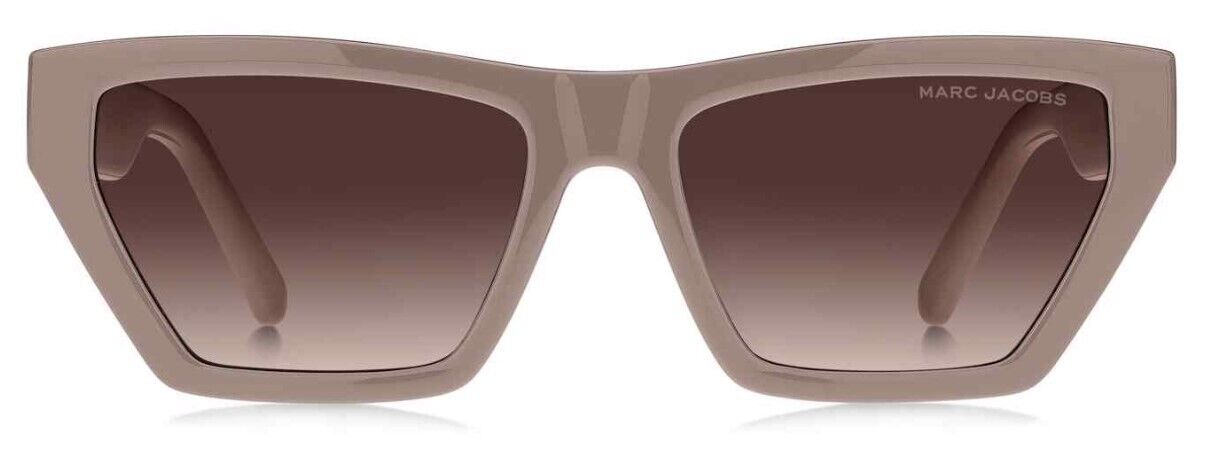 Marc Jacobs MARC-657S 010A/HA Beige/Brown Gradient Rectangle Women's Sunglasses