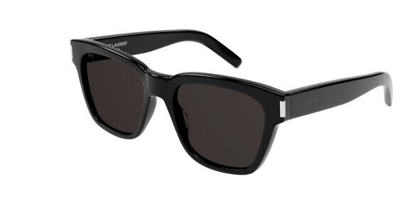 Saint Laurent SL 560 001 Black/Black Square Unisex Sunglasses