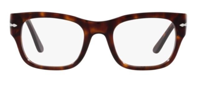 Persol 0PO3297V 24 Havana Rectangle Unisex Eyeglasses