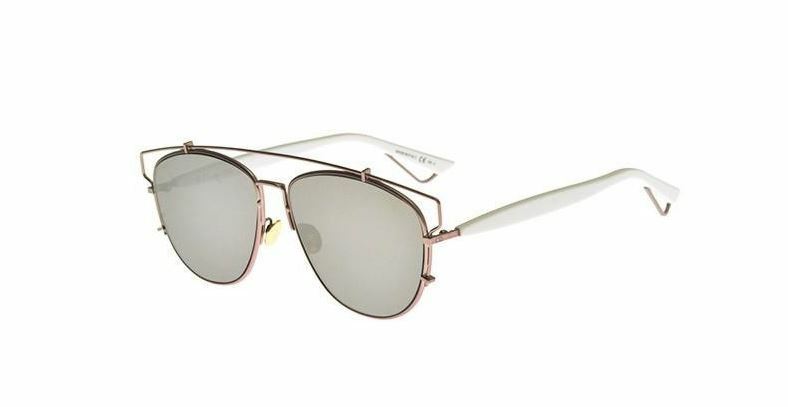 Christian Dior Technologic 0TVG/0T White/Gray Silver Mirror Sunglasses