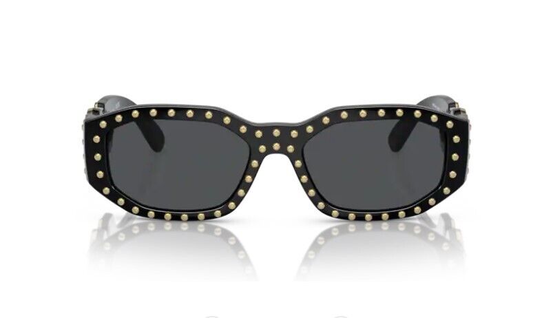 Versace 0VE4361 539787 Black/ Dark Grey Square Men's Sunglasses