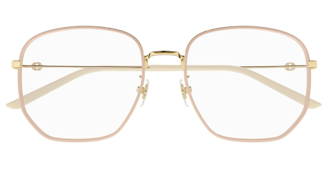 Gucci GG1197OA 002 Gold Square Women's Eyeglasses