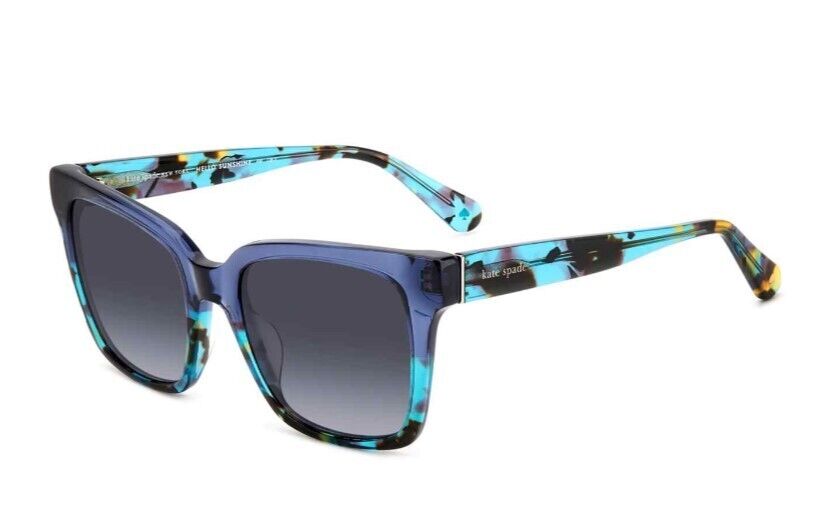 Kate Spade Harlow/G/S 0PJP/9O Blue/Grey Shaded Square Women's Sunglasses