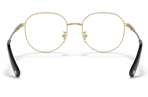 Versace 0VE1282D 1002 Gold Women's Round Eyeglasses