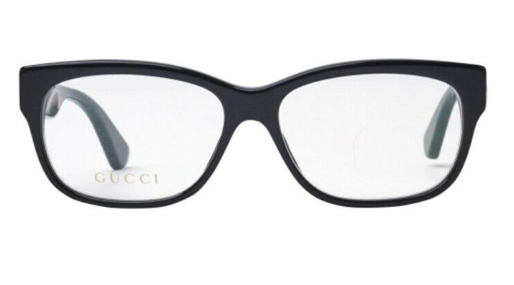 Gucci GG0278O 011 Black Multicolor Rectangular Women's Eyeglasses