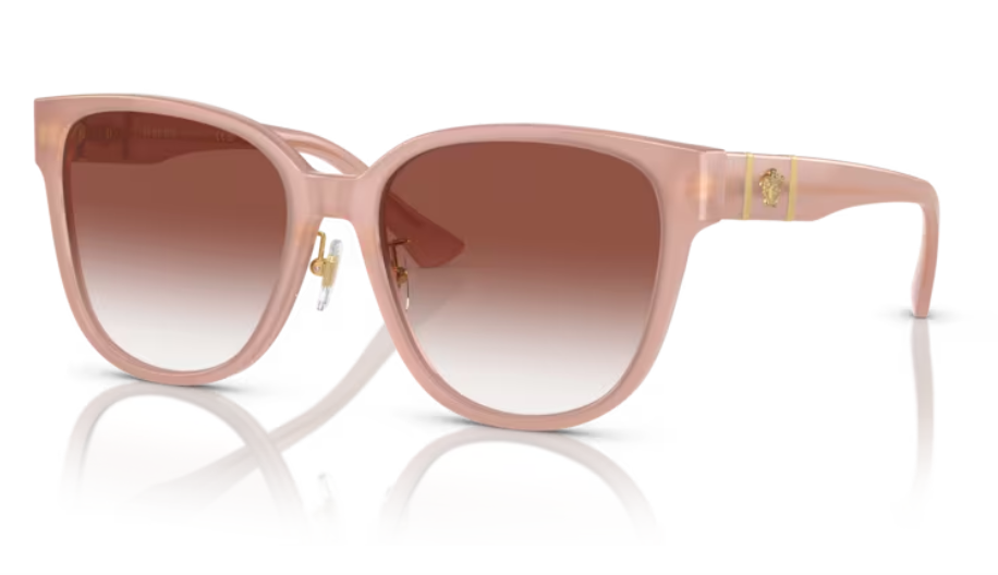 Versace 0VE4460D 5394V0  Opal pink/Red Gradient Square Women's Sunglasses