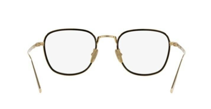 Persol 0PO5007VT 8011 Gold/Black Square Unisex Eyeglasses