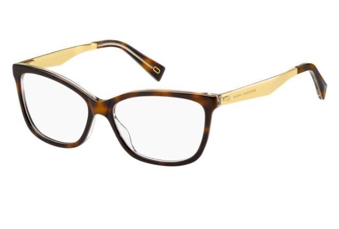 Marc-Jacobs MARC-206 0086/00 Havana Cat Eye Women's Eyeglasses